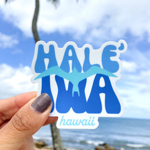 Katie Lily - Haleiwa Blue Sticker
