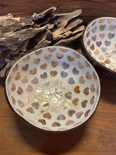 White Abalone Shell Coconut Shell Bowl