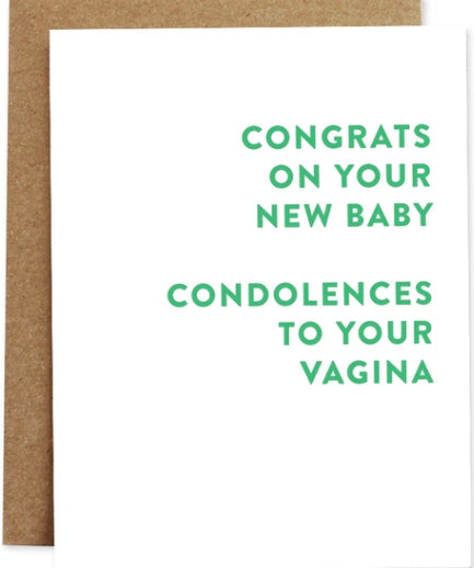 Condolences Baby Card