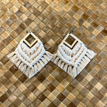 Studio Marava - Large Macrame Earrings