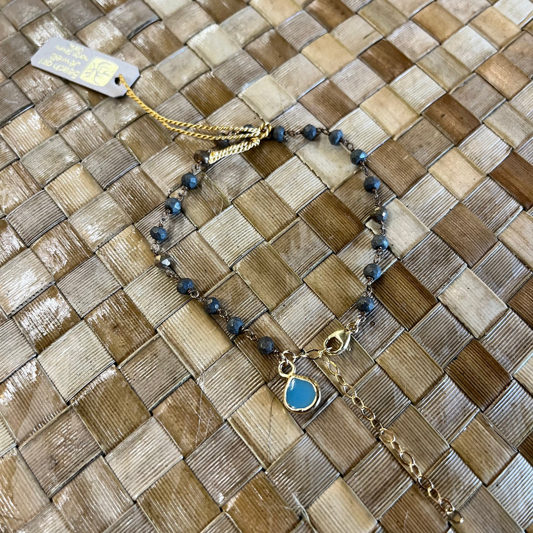 Beach Girl Jewels - Pyrite Bracelet
