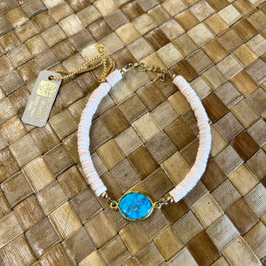 Beach Girl Jewels - Puka Shell Bracelet