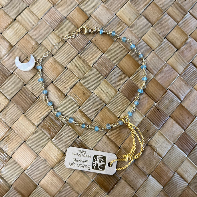 Beach Girl Jewels - Apatite Bracelet