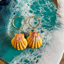 Flattery Designs - Sunrise Shell Hoop Earrings