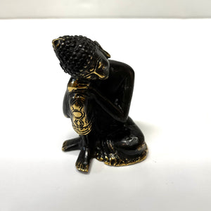 Brass Resting Buddha Statue