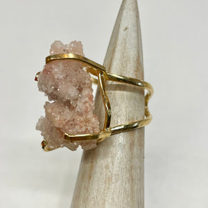 Wire Crystal Ring
