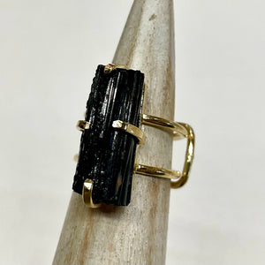 Wire Crystal Ring