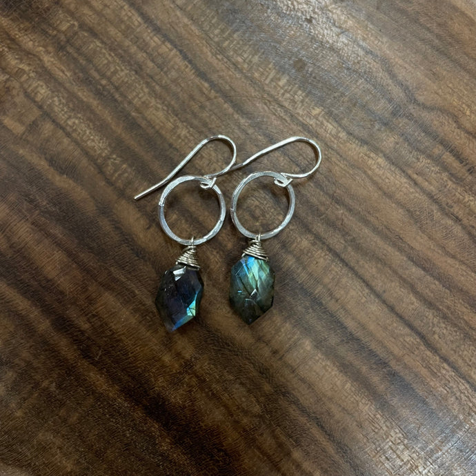 Beach Girl Jewels - Labradorite Sterling Silver Earrings