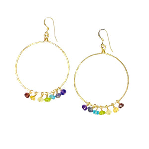 Noelani Hawaii Jewelry - Lōkahi Rainbow Earrings