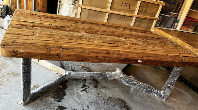 Primitive Plank Reclaimed Teak Coffee Table