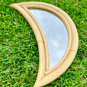 Crescent Mirror with out Hook