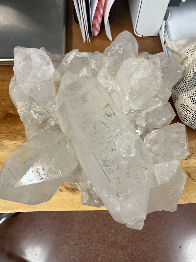 Large Quartz Crystal