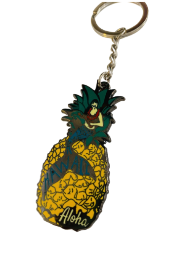 Paradise Now - Pineapple Mermaid Keychain