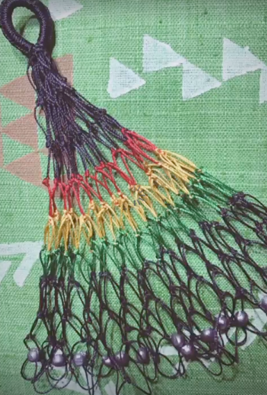decor fish net Handmade 'Upena (Fish Net) Rear View Decor – Coco's Trading Post