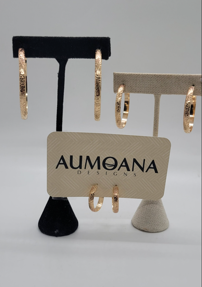 Aumoana Designs - Heirloom Hoops