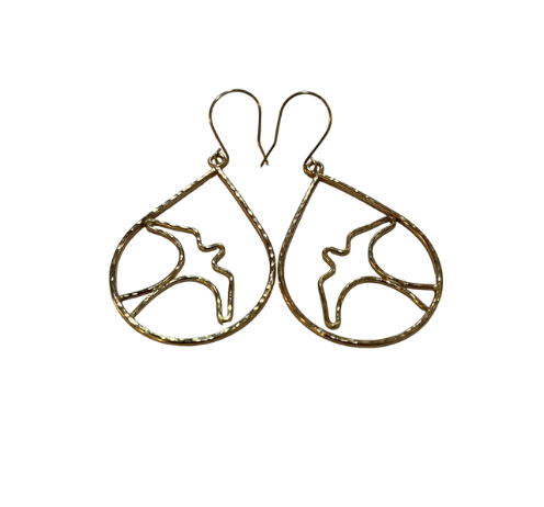 Aumoana Designs - Iwa Teardrop Earring