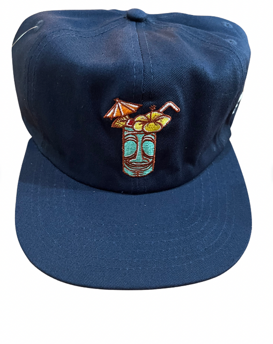 Tiki Mug Embroidered Hat