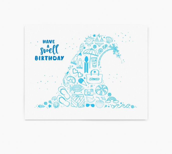 Nico Made - Swell Birthday Card
