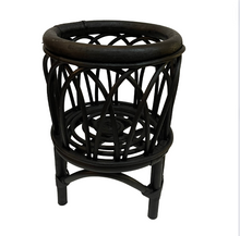 Rattan Planter - Black