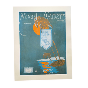 Vintage Art  - Moonlight Waters
