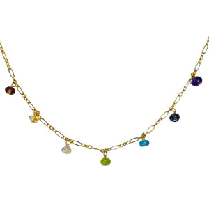 Noelani Hawaii Jewelry - Rainbow Chakra Choker Necklace
