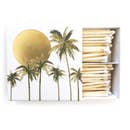 Gold Palm Match Box