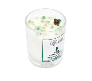 Earthʻs Elements Crystal Candle - Pine Aromatic