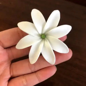 Tiare Foam Flower with Stem