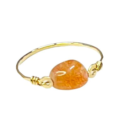 Noelani Hawaii Jewelry - Sunstone Ring