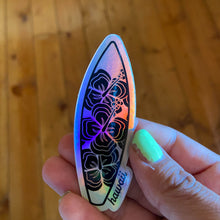 Katie Lily - Holographic Surfboard Sticker